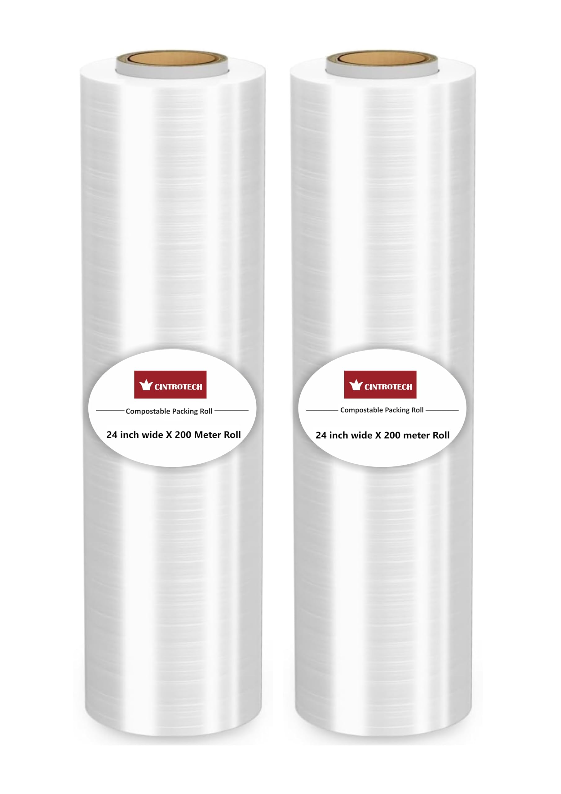 Cintrotech Packing Material, 24 Inch (600 mm), 200 Meters length Large Roll for Packing and multipurpose, 1.6 KG in weight Per Unit, (Pack of 2)-image-10
