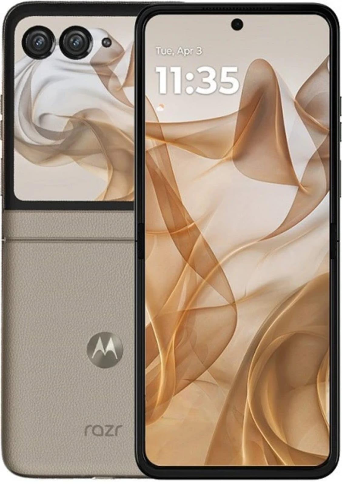 Moto razr 50 (Beach Sand, 8GB RAM, 256GB Storage)