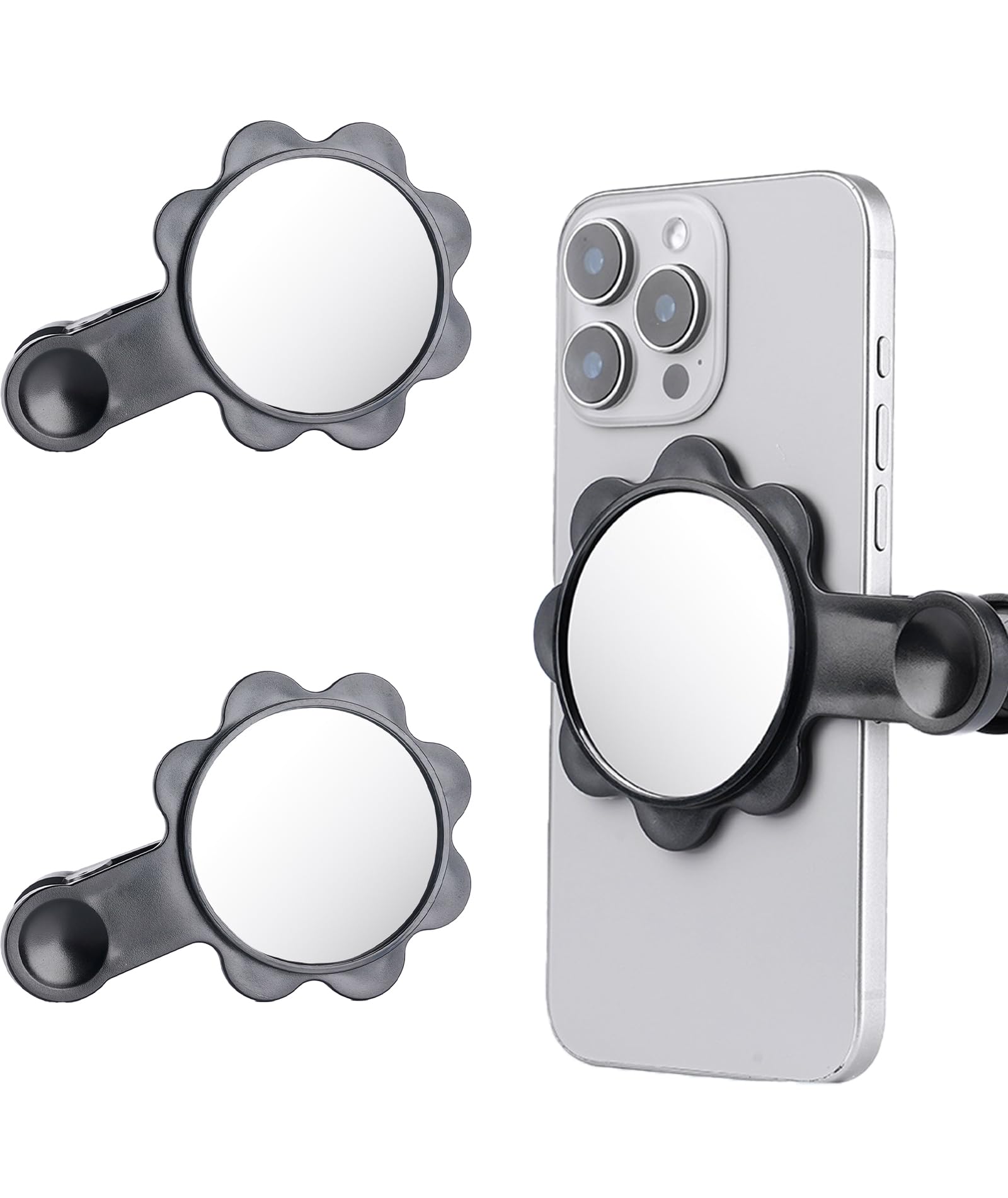 2PCS Selfie Mirror, Selfie Mirror for Back Camera, Make-up Mirrors-image-26