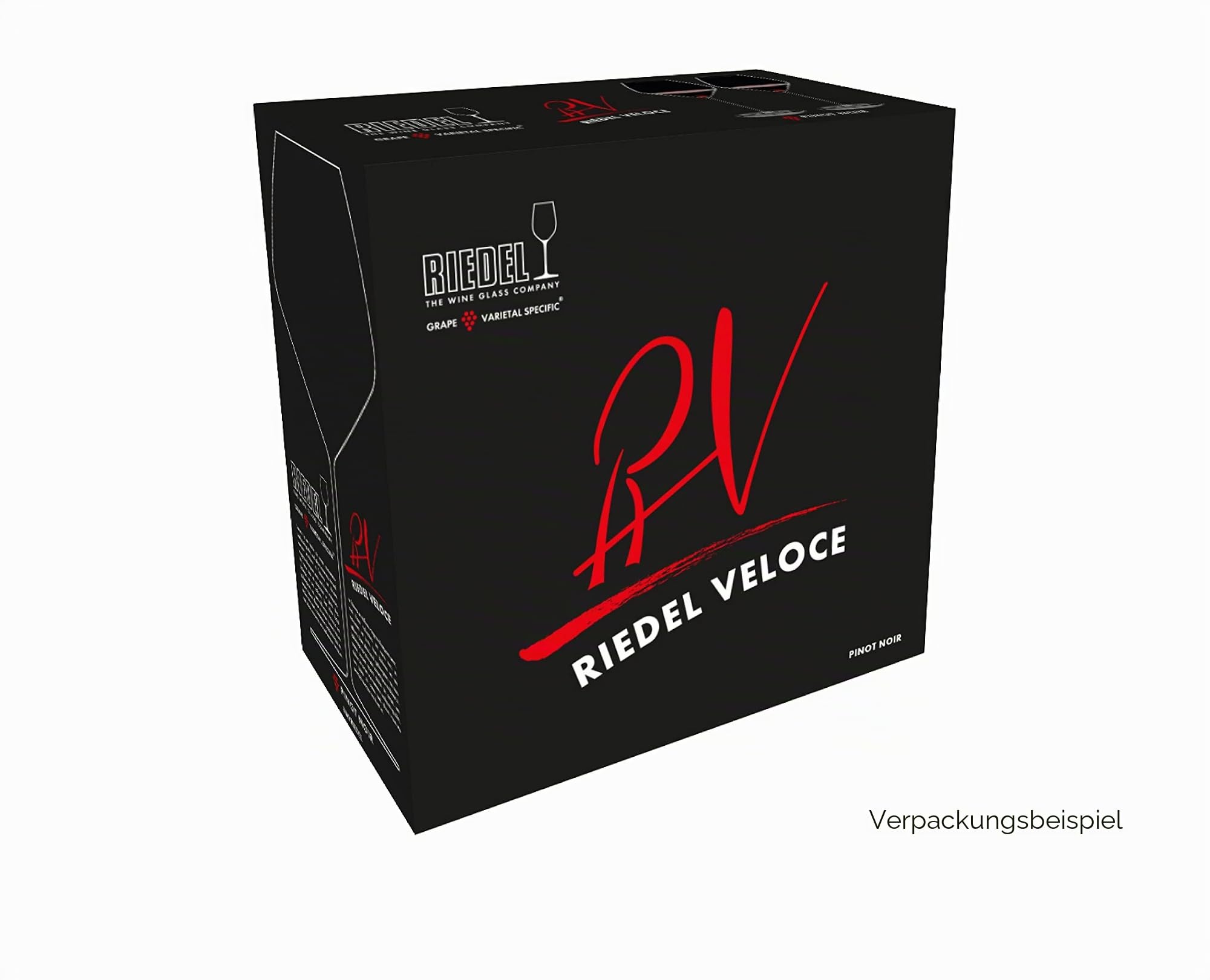 RIEDEL Veloce Pinot Noir/Nebbiolo - 2er Set, Weinglas, Kristallglas, Spülmaschinenfest - 6330/07