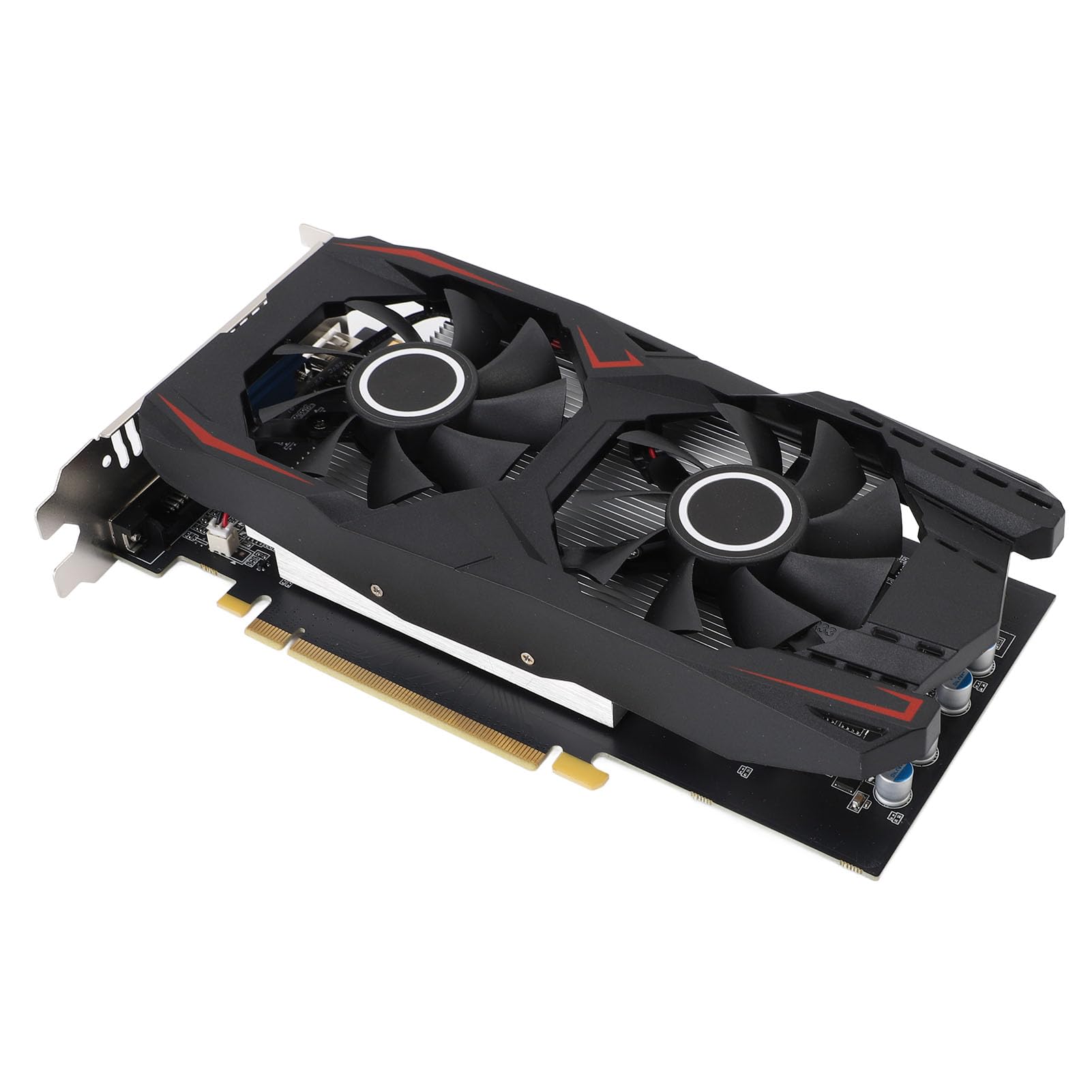 Karta Graficzna VGA Wyjście DVI 6 GB GDDR5 192-bitowa Karta Graficzna do Gier GPU Obsługuje 4K z Podwójnym Wentylatorem Chłodzącym na PC