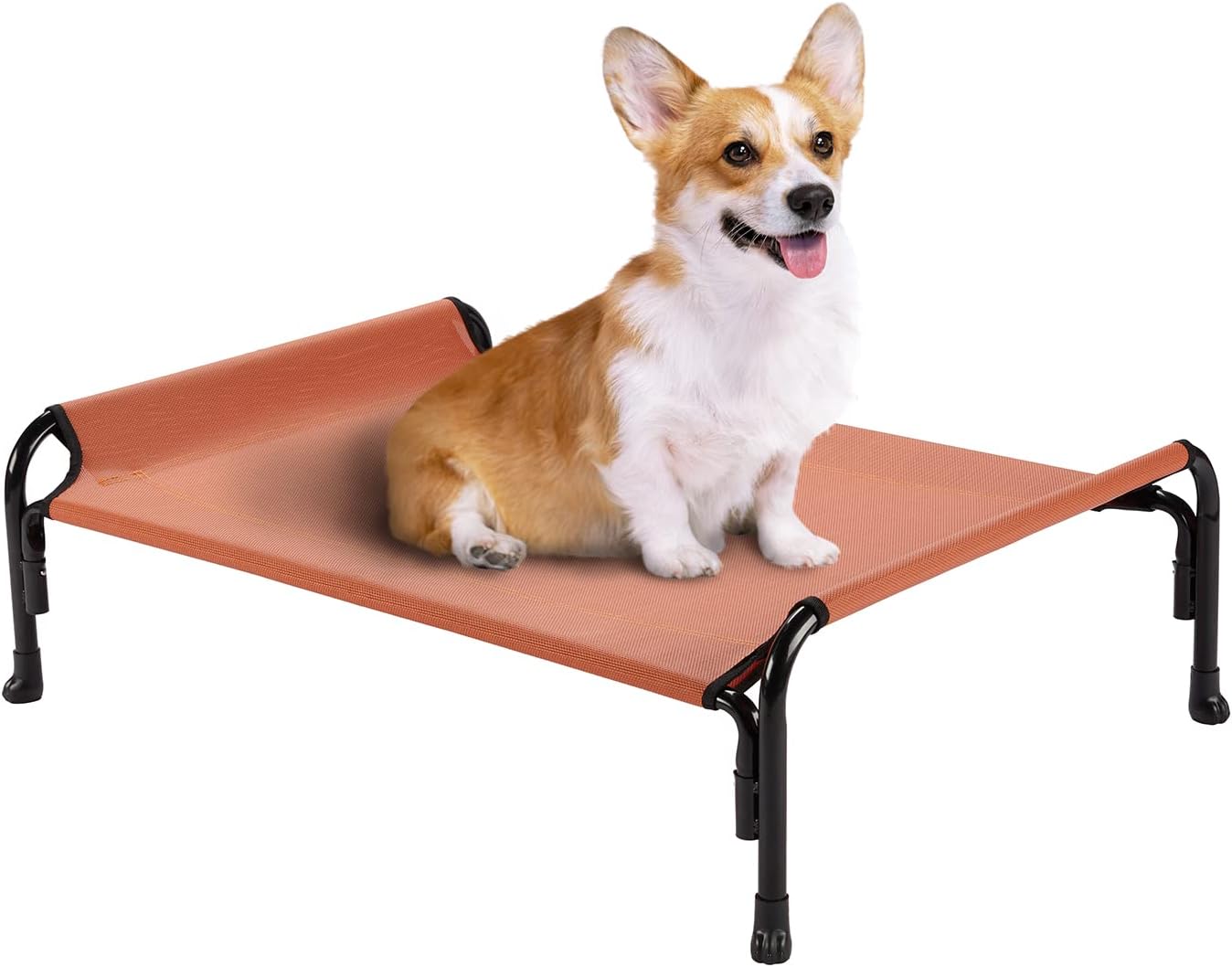 Veehoo Elevated Dog Bed, Outdoor Raised Dog Cots Bed for