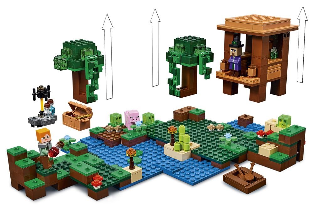 Amazon.co.jp: レゴ(LEGO) マインクラフト ウィッチの小屋 21133 