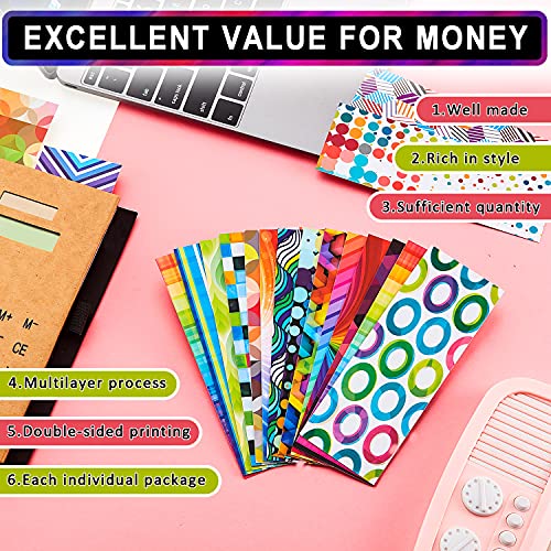 Kids Laminated Book Markers Optical Bookmarks Reading Bookmarks Creative Colored Bookmarks For Teacher Student Kids Classroom School Office Stationery Supply (160 Pieces) #TOP1