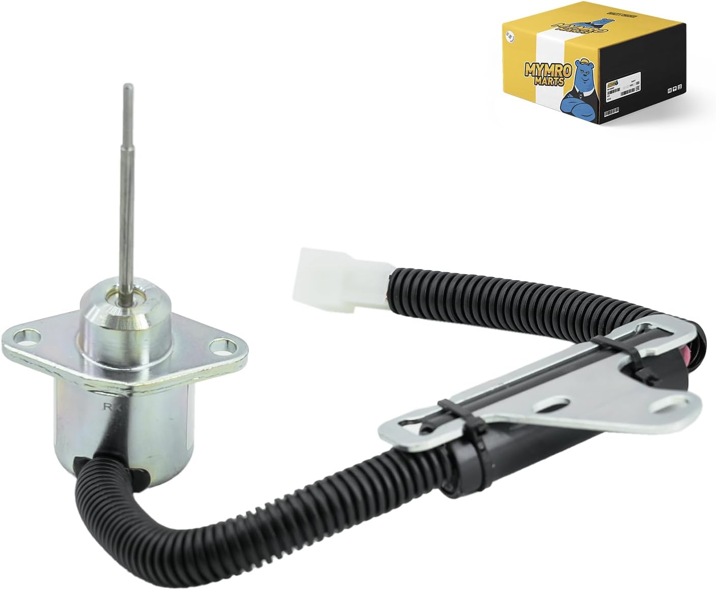 MYMRO 12V Diesel Shutoff Solenoid 1503ES-12A5SUC9SLC24 SA-5156-12 for Kubota Engine D722 D782 for Kubota Excavator KX41 KX41-3 KX016 KX018 U15 U17, for Woodward