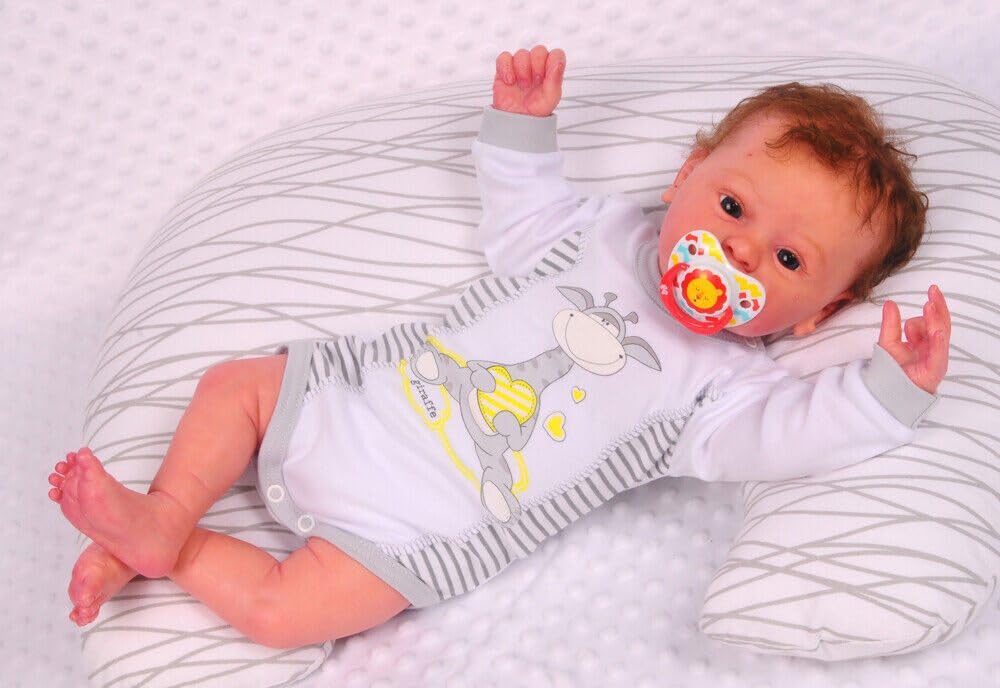 Erstausstattungspaket Baby Set 22 Teile Body Hose Strampler Strumpfhosen Shirt Socken Bekleidung für Jungen und Mädchen Neugeborene Weich Hautfreundlich Bequem Geschenk Geburt Babyparty