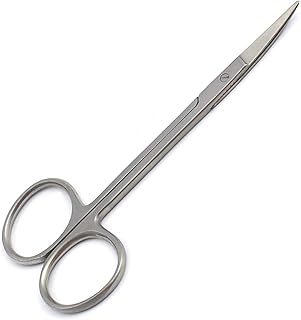 AAPROTOOLS IRIS Scissor, Curved, 4-1/2