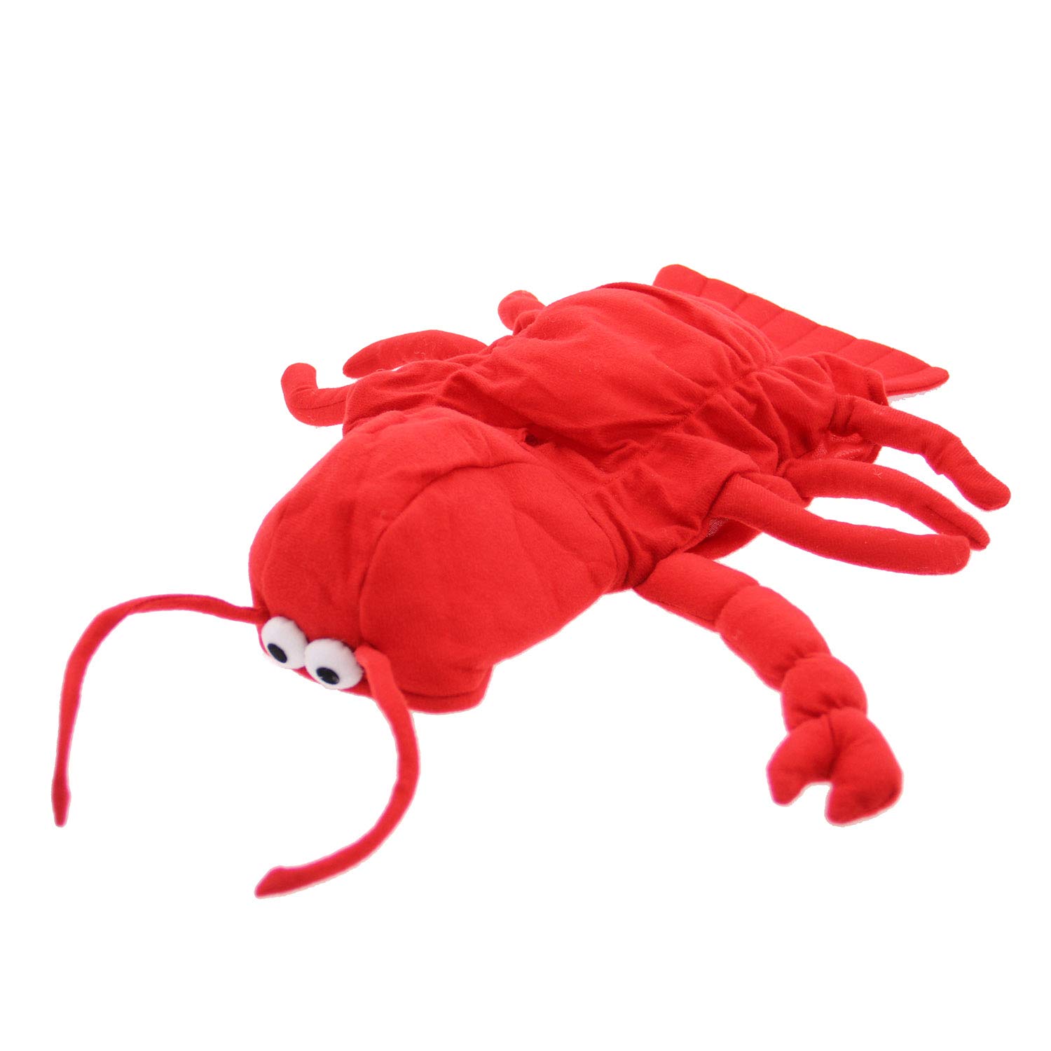 Casual CanineLobster Paws Dog Costume, XX-Large (fits lengths up to 30"), Red-Orange