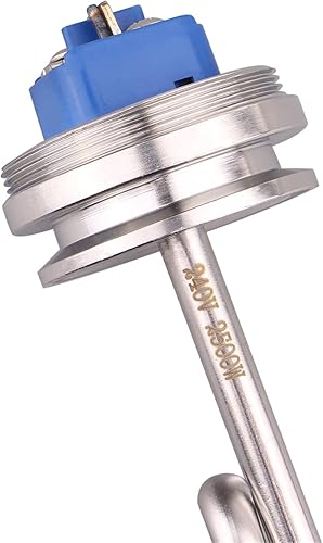 Miniatura 38 de DERNORD Calentador de agua de inmersión de acero inoxidable con elemento calefactor plegable de 1.5 pulgadas (OD50.0.197 in) (120V 1500W)