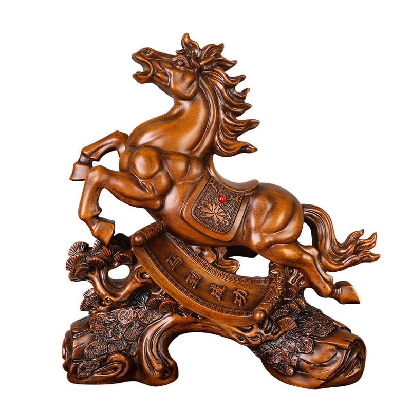 Fournitures de bureau ornements de cheval de fortune pour maison