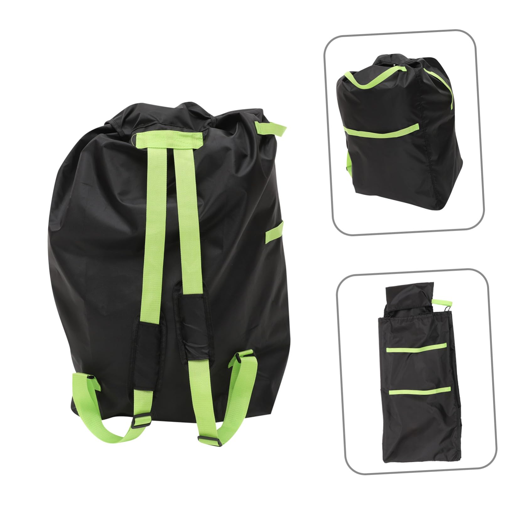 Hemobllo Borsa per Passeggino da Viaggio per Gate Check, Nera | Tessuto Oxford, Resistente All’acqua e Facile da Pulire, Doppie Spalline per Trasporto Semplice