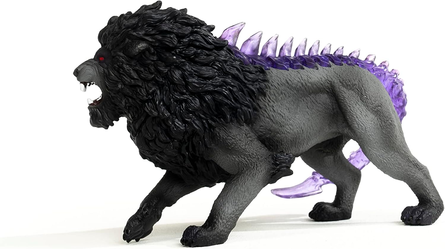 SCHLEICH 42555 Eldrador Creatures Mythical Shadow Lion Action Figure - Highly Detailed and Realistic Figurine Toy with Transparent Tail- Very Durable Monster Toys, Gift for Boys, Girls, Kids Ages 7+