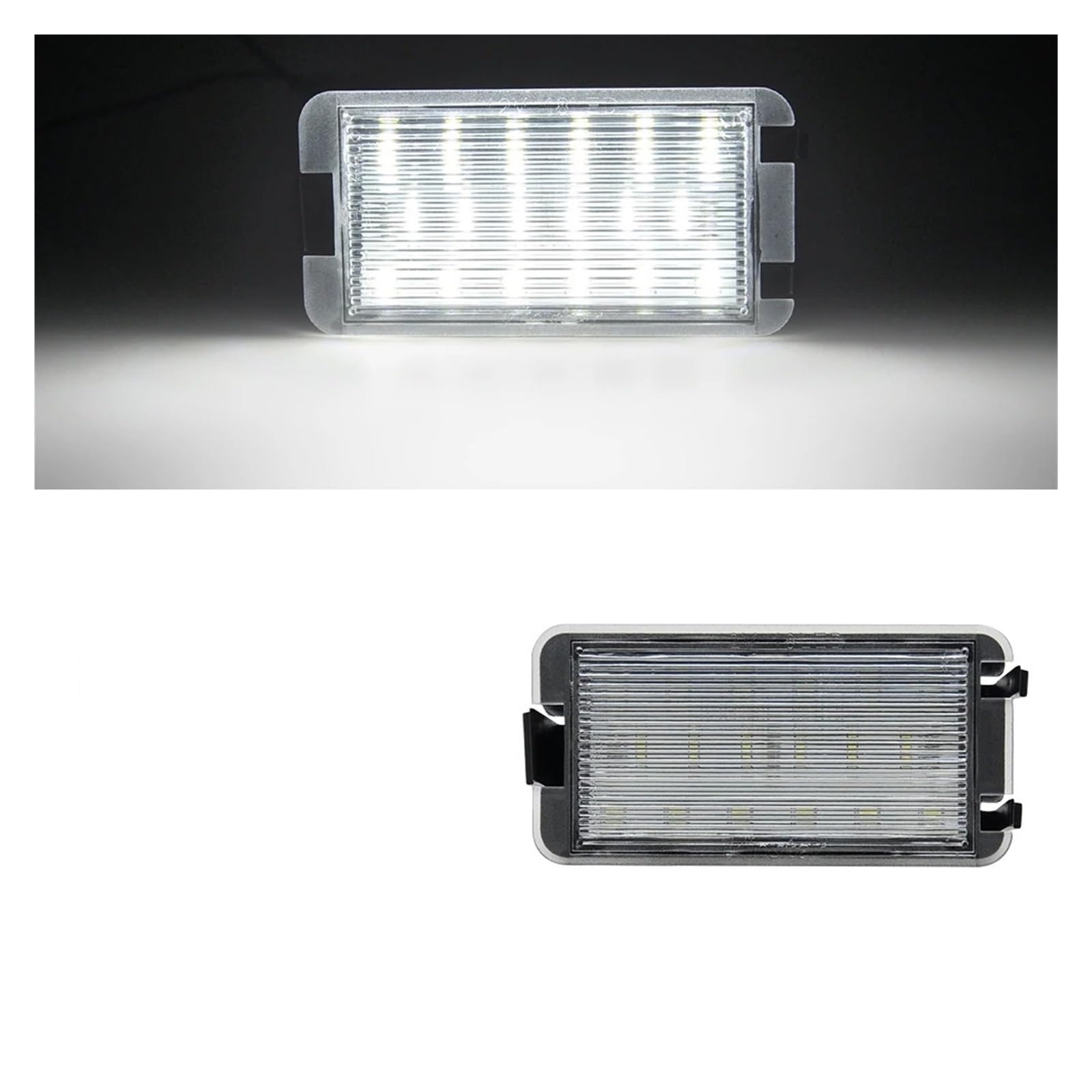 Luces Matrícula Coche Para Seat Para LeónPara Matrícula Para Faro Para Ibiza 6L Para Altea Para Arosa 5P Lámparas De 2 Piezas Luz