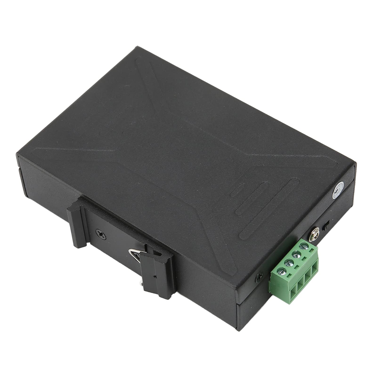 Switch Ethernet sur Rail DIN 5 Ports de Haute qualité avec Conception de qualité Industrielle, Alimentation Redondante - Idéal pour Les Environnements Difficiles - Montage sur Rail DIN