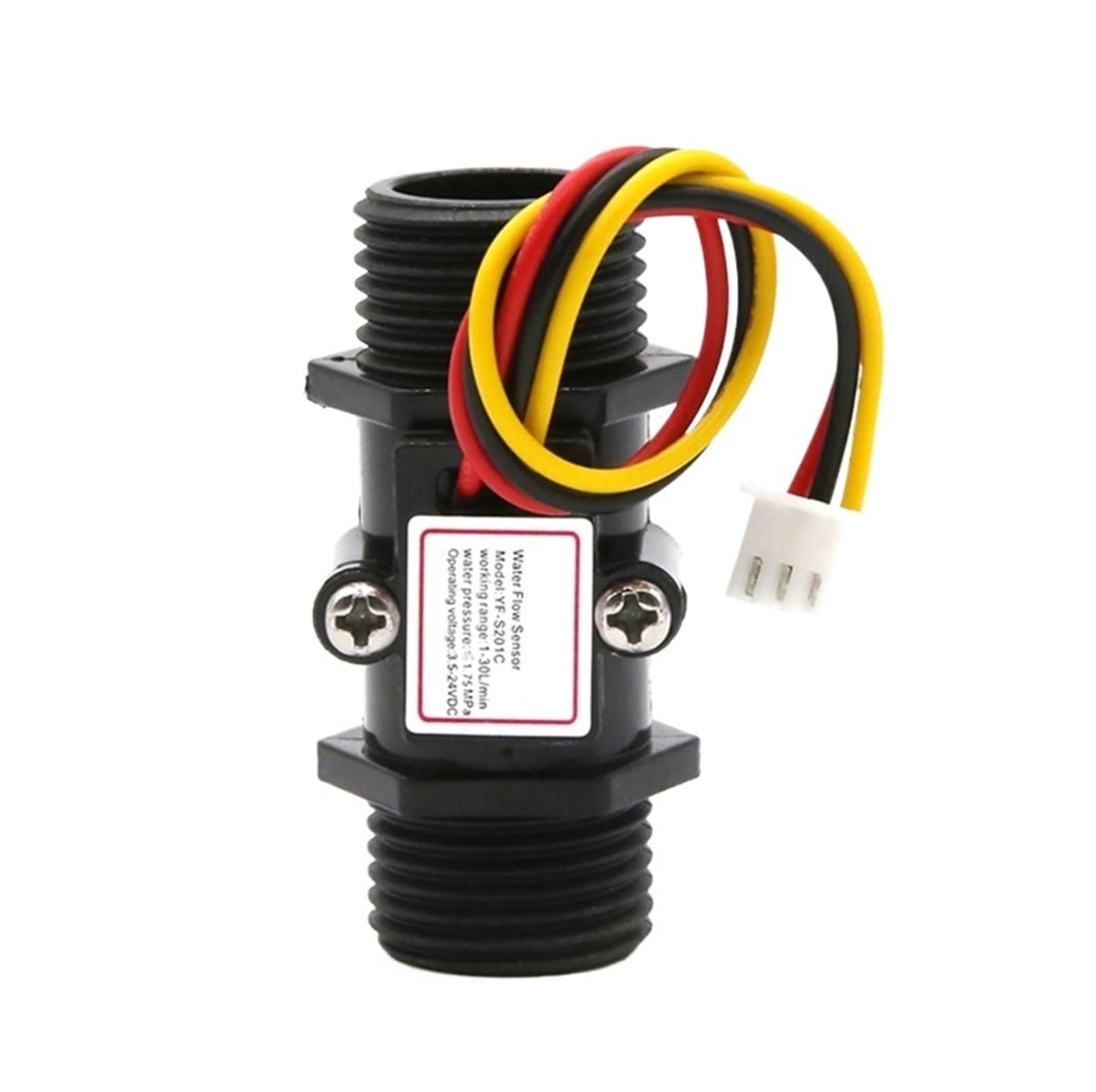 Flow Sensor Meter Digital Pipeline Water Flow Water Flow Sensor 1/4