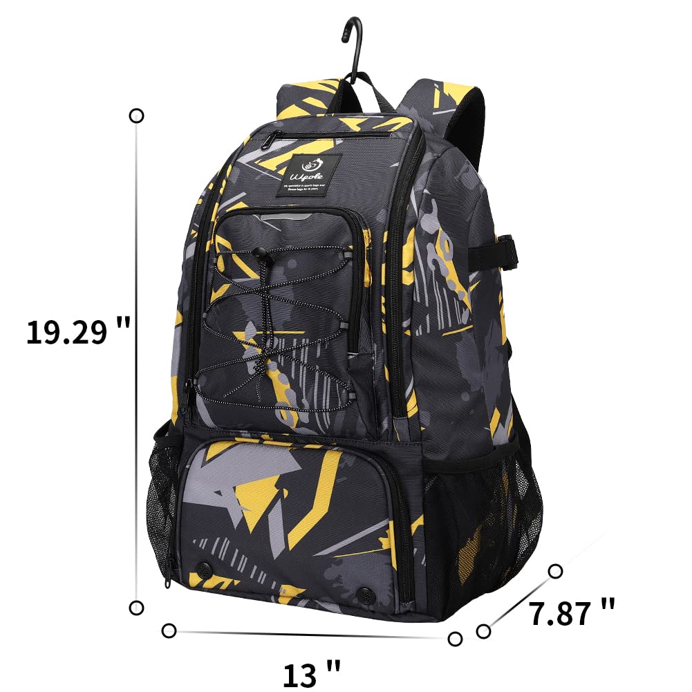Sac à Dos équipement Baseball/softball Strife Sports Voodoo OG - Noir, Grand, Porte-battes, Compartiment à Chaussures