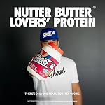 GHOST WHEY Protein Powder - 2lb, 25g of Protein - Whey Protein Blend - ­Post Workout Fitness & Nutrition Shakes, Smoothies, Baking & Cooking (Nutter Butter)