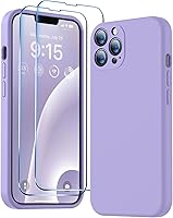 Vista 34 de BossKiss Funda compatible con iPhone 13, silicona de alta calidad mejorada [protección de cámara] [2 protectores de pantalla]