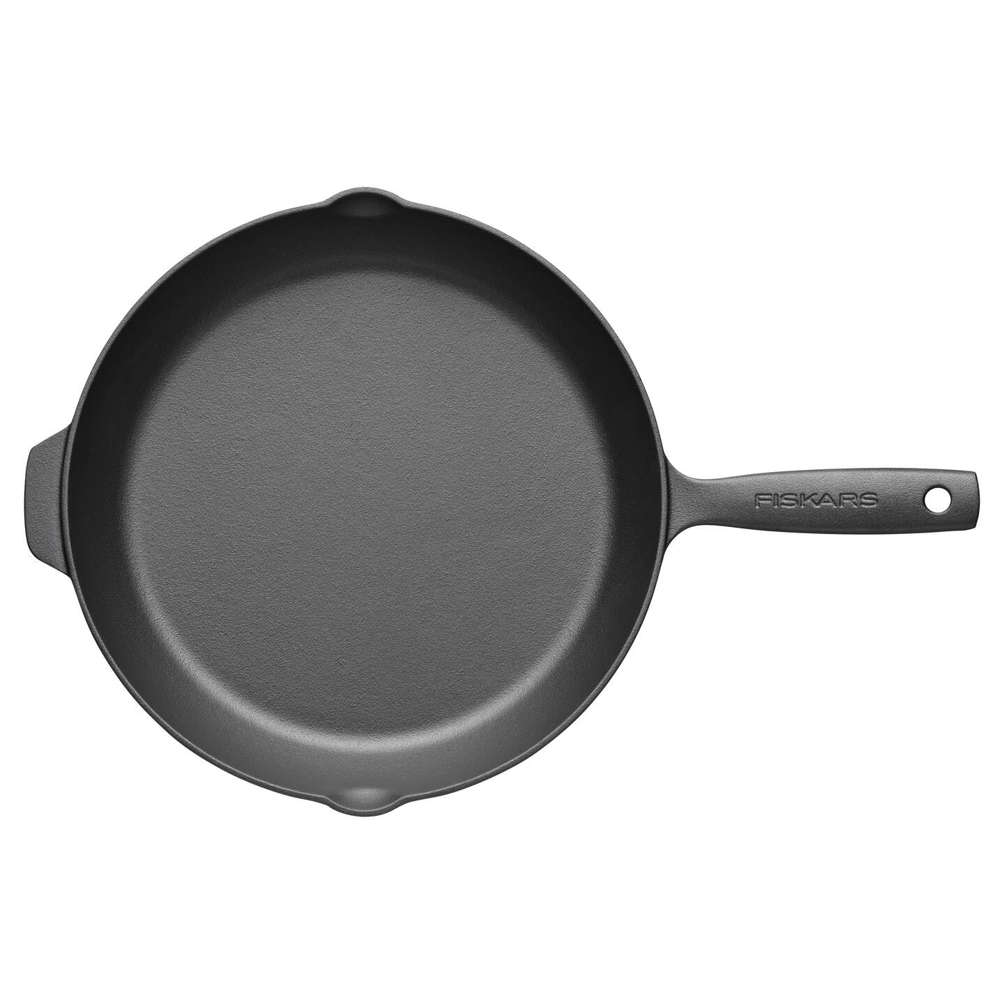 Fiskars Folken Padella in Ghisa, Ø 28 cm, Senza Rivestimento, Adatta a Tutti i Piani Cottura, Forno e Barbecue, 1075699