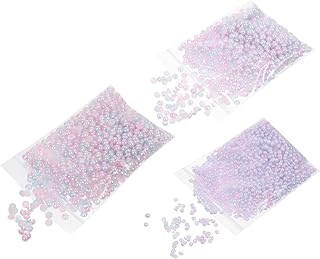 Abs Half Round Gradient Semicircle Pearls Nai...