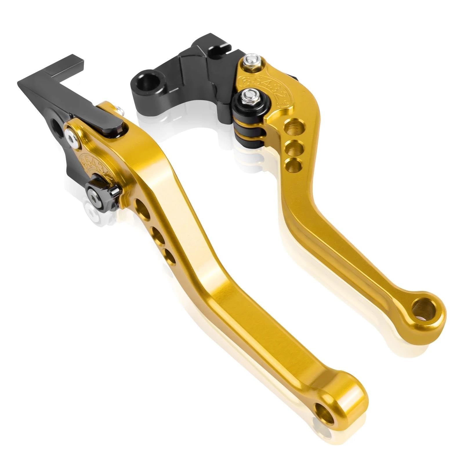 CPACPCWYSP for G310R for G310 R for G 310 R for G310GS for G310 GS for G 310 GS Short Long Brake Clutch Levers Adjustable Brake Clutch Grips Levers(Short Gold)
