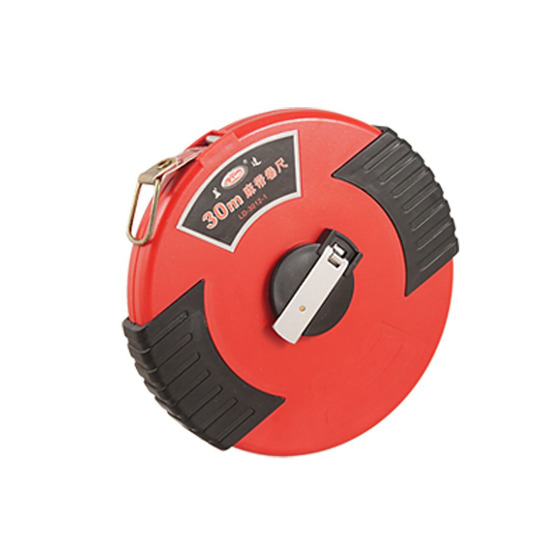 Aexit Plastic Case Tools & Home Improvement Retractable Salmon Pink Fibre Tape Measure Tape Measures Ruler 30M