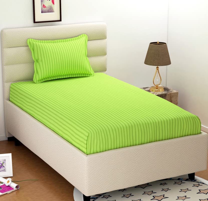 See full amazon price history chart for NHD HOME 210 Tc Glace Cotton Sartin Striped/Plain Bedsheets for Single Bed Coat/DiwanSize Bed with One Pillow Covers for Home-Hotels-Guest House, Color-Light Green NHD HOME 210 Tc Glace Cotton Sartin Striped/Plain Bedsheets for Single Bed Coat/DiwanSize Bed with One Pillow Covers for Home-Hotels-Guest House, Color-Light Green (B0BVTMSW2B) Amazon Price History, Amazon Price Tracker