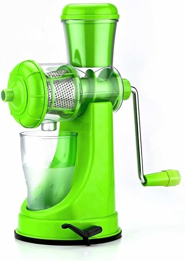 Ankur Plastic Classy Fruit and Vegetable Juicer, Green