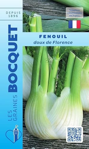Sachet de graines de Fenouil doux de Florence - 3 g - légume tige - LES GRAINES BOCQUET