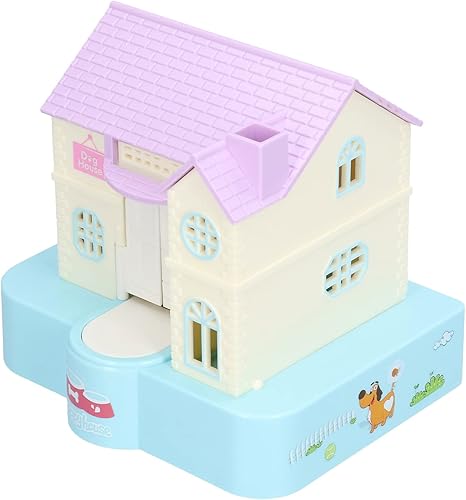 Miniatura 2 de Fun Puppy Villa - Alcancía de la suerte, casa de perro de la suerte, alcancía automática con efectos de luz y música, regalos de juguete para niños