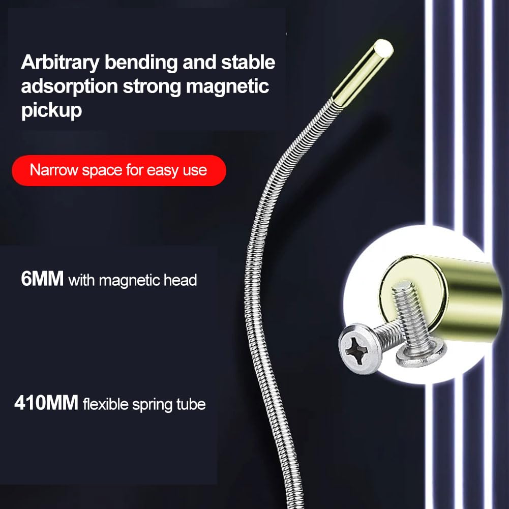 Asta Magnetica Telescopica Estensibile - Strumento Di Raccolta Per Parti Metalliche, Fino A 7kg - Foto 11