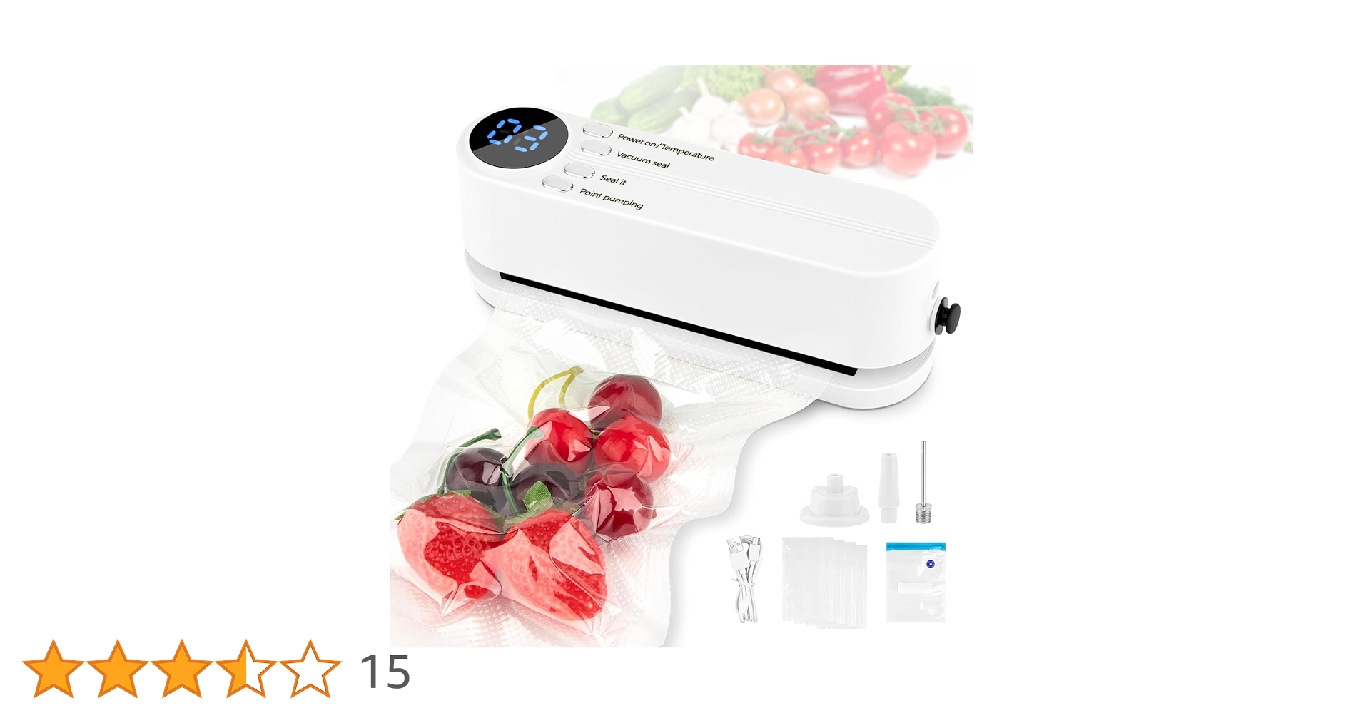 Amazon.co.jp: 真空パック機 フードシーラー【2025年モデル】真空