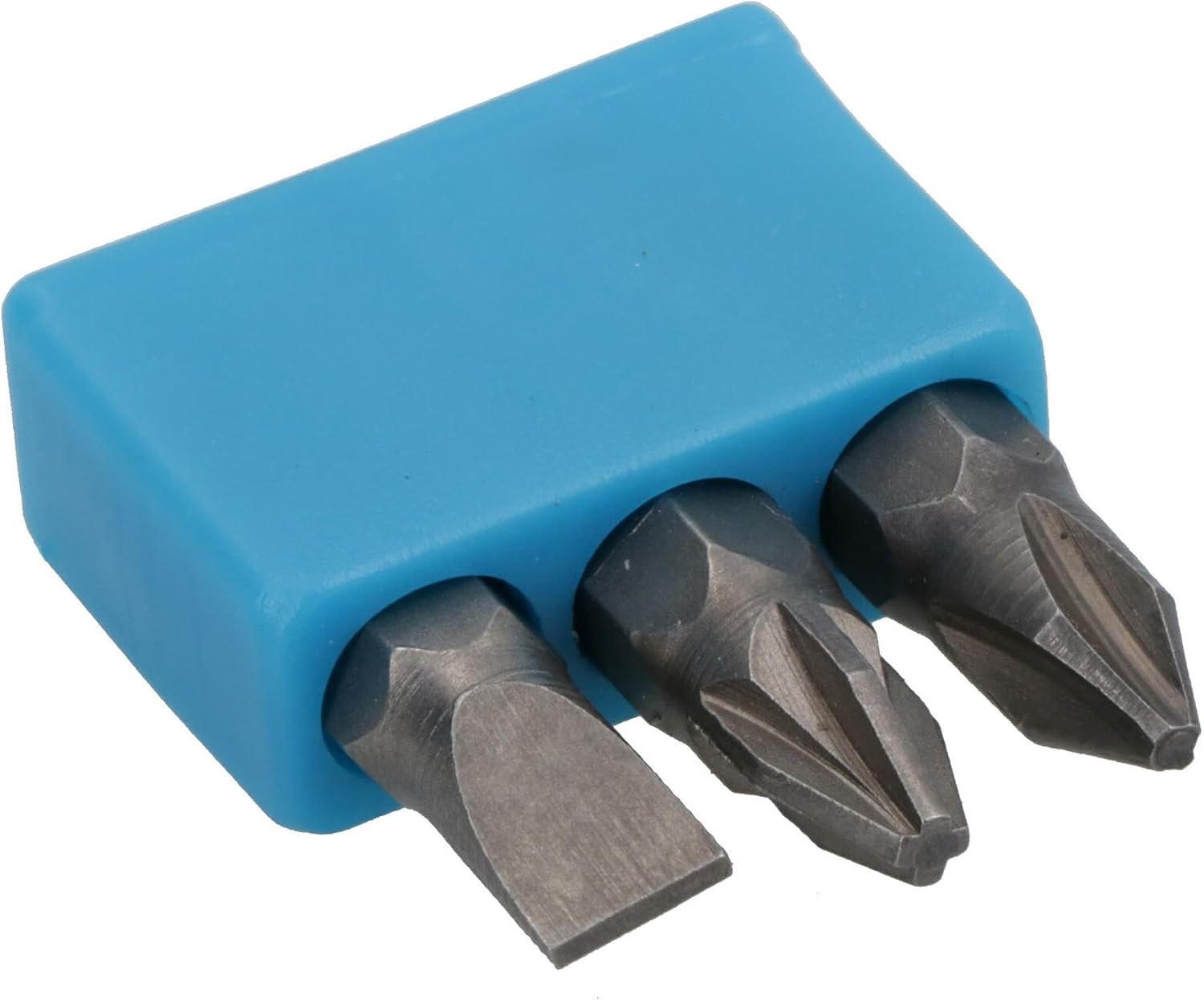 12pc Assorted Power Bit Set Philips, Pozi & Slotted Hex Screwdriver Drill TE685
