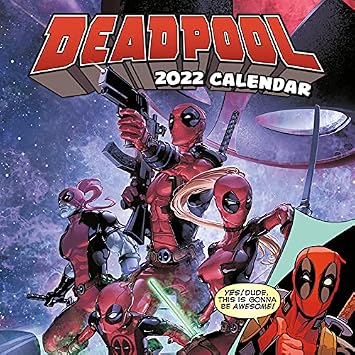 Amazon.com : Deadpool Calendar 2022 