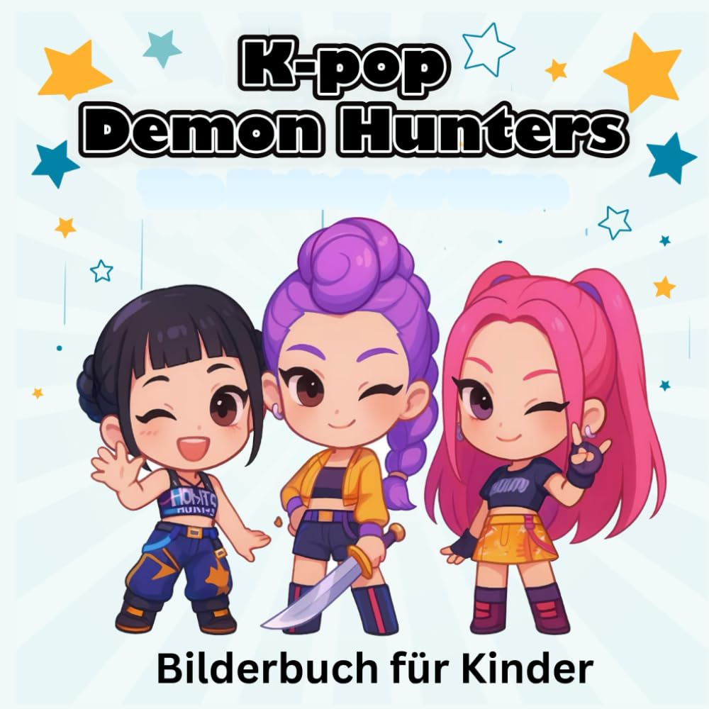 Bilderbuch für Kinder (KPop Demon Hunters): Eine wunderschöne Sammlung kurzer, herzerwärmender Geschichten für Kinder von 4–12 Jahren