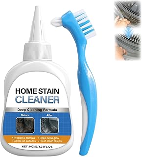 Home Stain Cleaner Gel, 220g Deep Cleaning Gel for Tile Gaps, Washing Machine Seals, Fridge Rubber, Wall & Shower Stains, Household Cleaning Tool for Bathroom, Kitchen