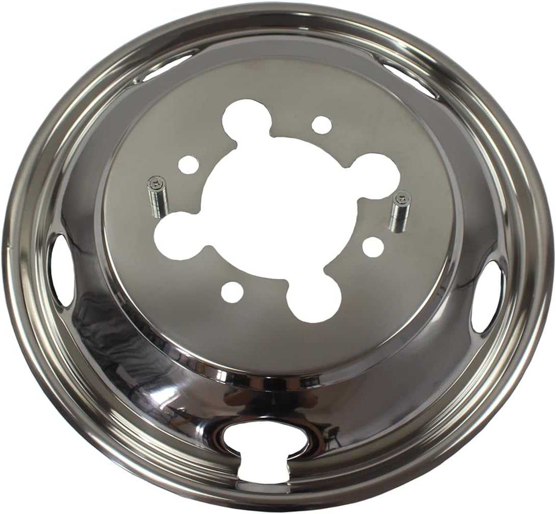 Buy XIUHUA 17 Inch 8 Lugs 5 Hand Holes Stainless Steel Wheel Simulators for 20032021 Dodge 3500