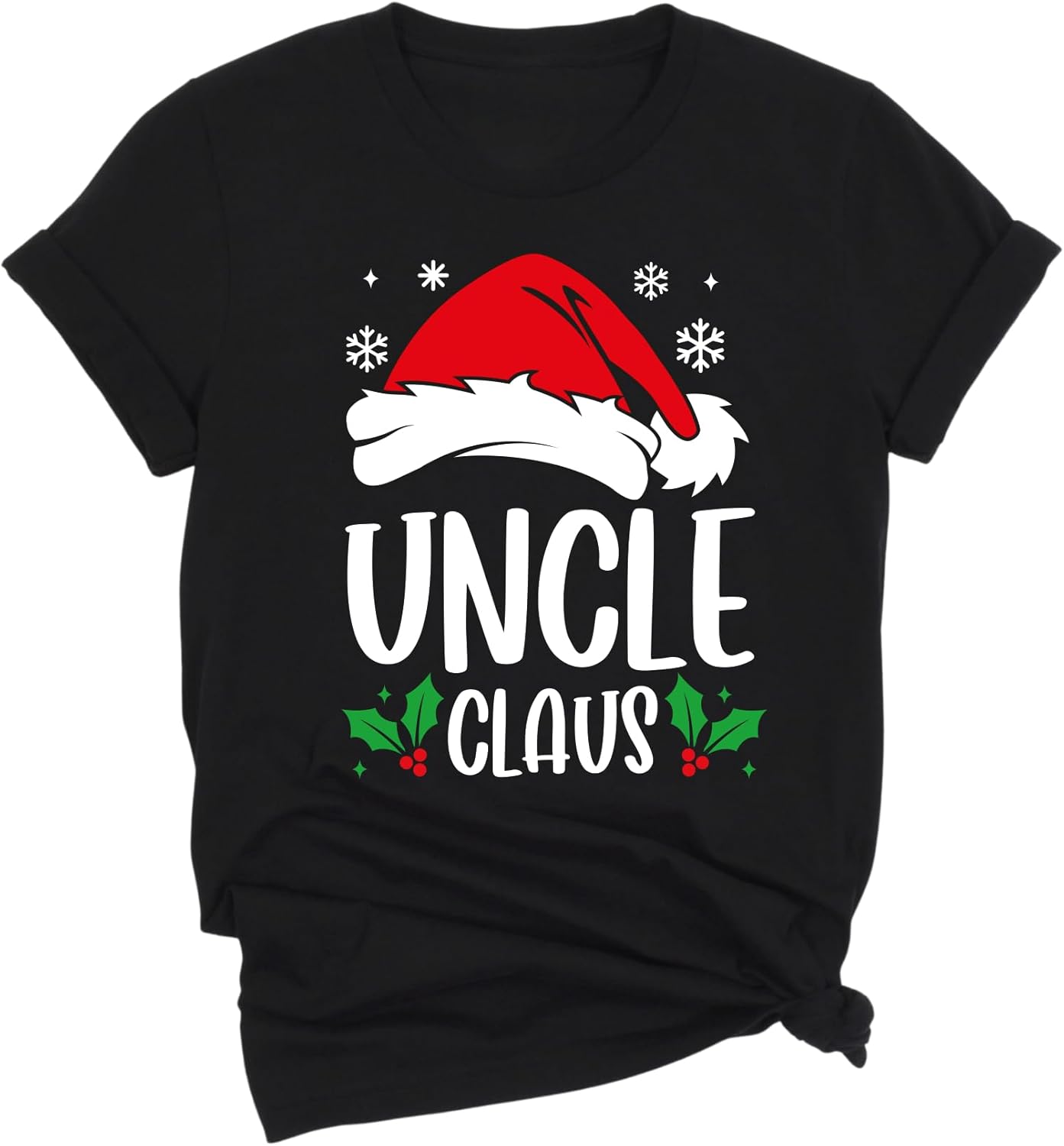 Custom Family Claus Christmas T-Shirt, Family Matching Christmas Shirts, Christmas Party Tess, Group Christmas Family Tshirts - Image 5