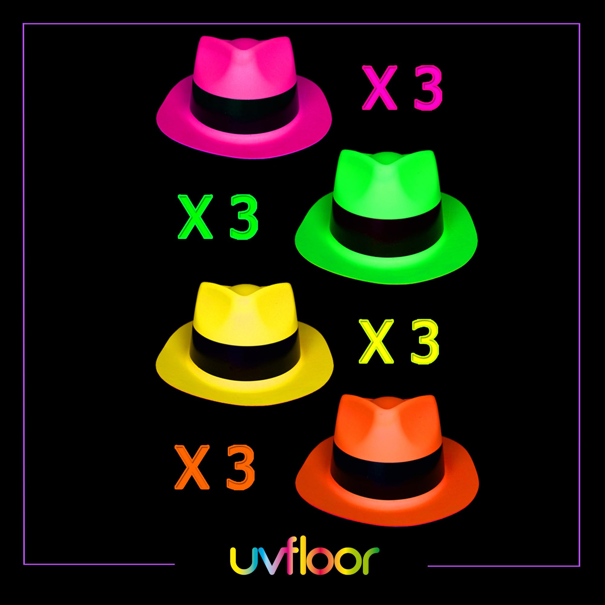 UV Floor 3700817016474, Mixed Colours