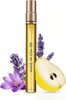 Pheromones Perfumes for Women,No. 89 Perfume Oil,Inspired by Aria-na Gra/nde's God-dess,Floral,Fruity Fragrance,Blending Juicy Pear,Chocolatey Vanilla,Musky Warmth 0.34oz.,Travel Size(No. 89)