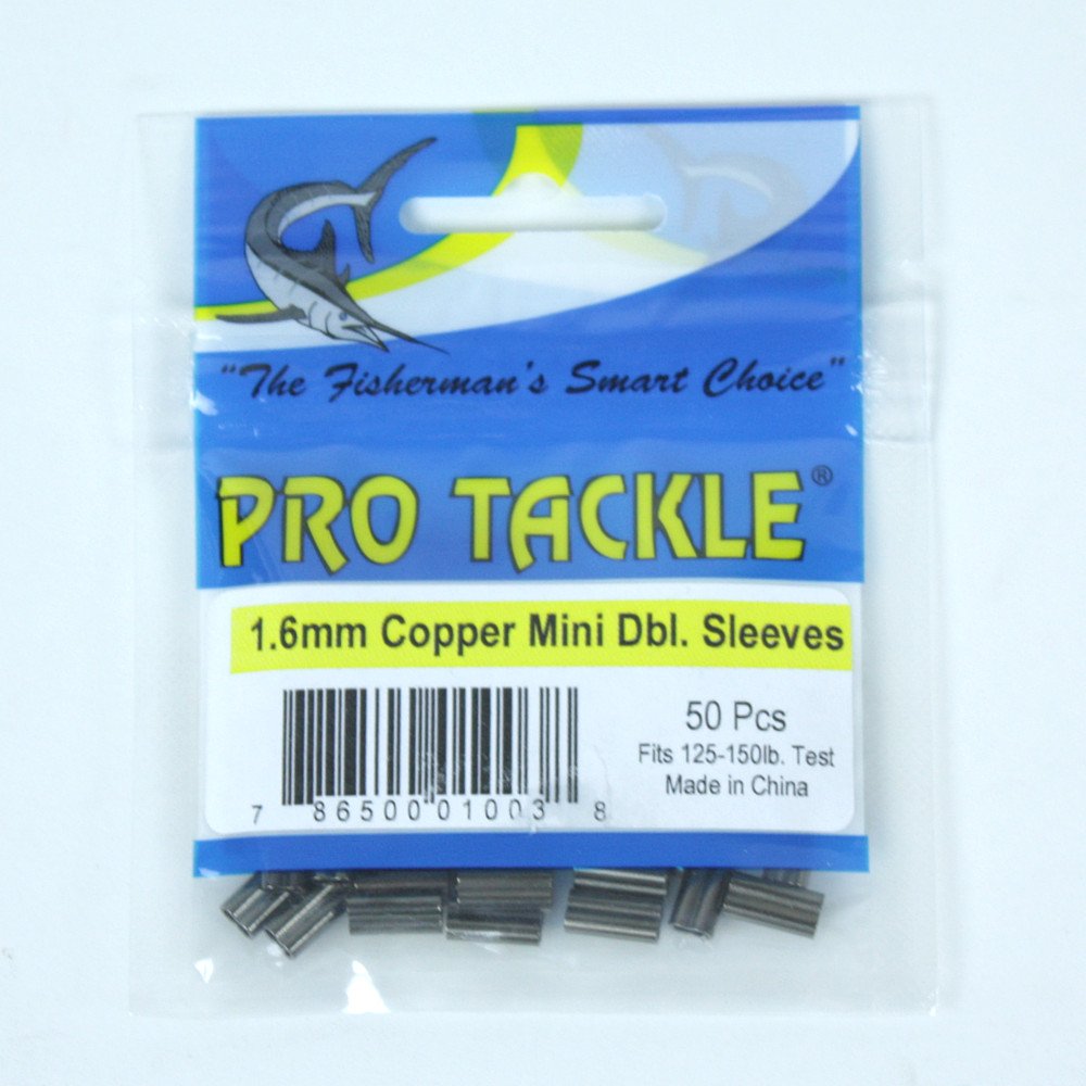 Pro Tackle Copper Crimp Sleeve 50CT (1.3)