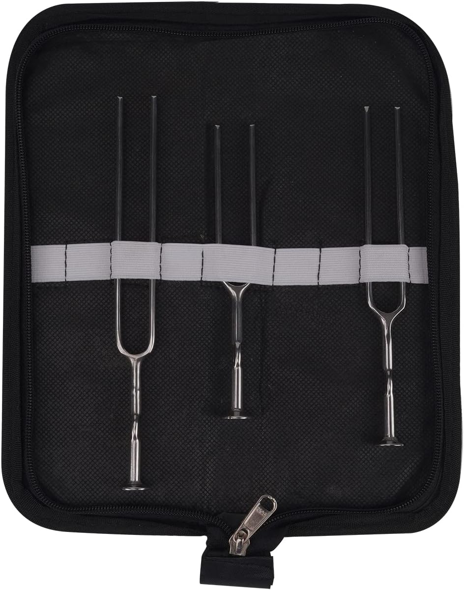 Octus Tuning Fork (128, 256 & 512) - Set of 3 Pieces with case cover