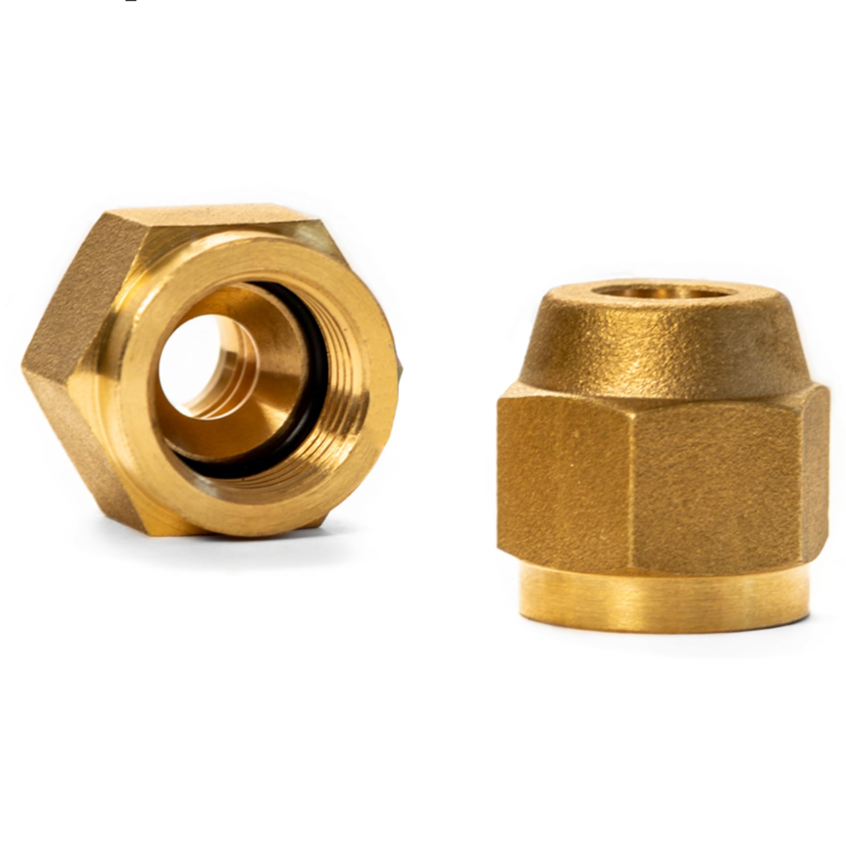 3S SuperSamaStore Raccordo Autocartellante 1/4", Giunto Metallico Senza Cartella per Impianti di Refrigerazione e Condizionamento, Compatibile Raccordi 45°, Pressione 140 bar, 1 Pezzo
