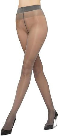 Wolford Satin Touch 20 Denier Tights For Women Steel,Small