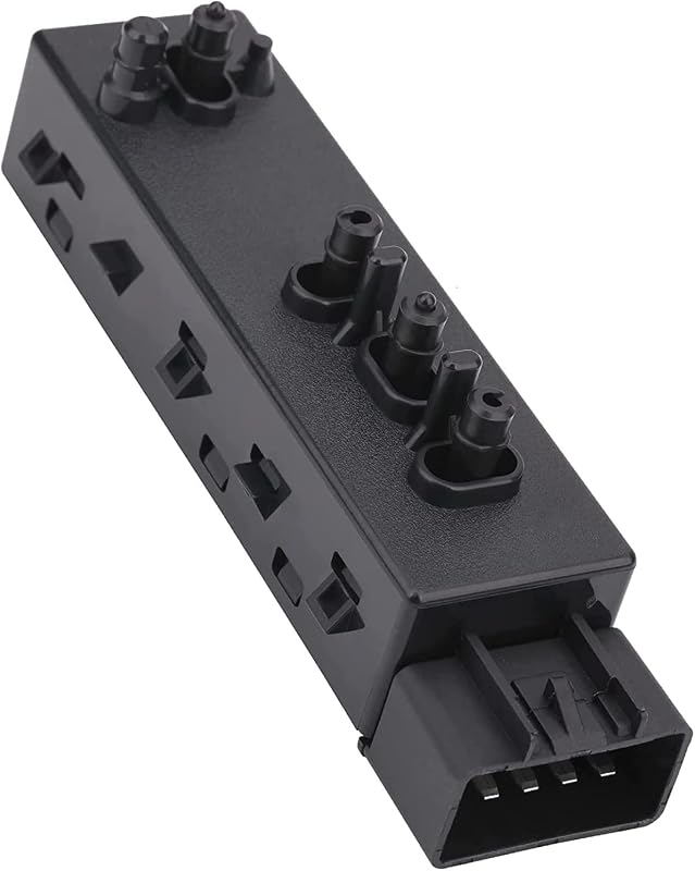 Interruptor do banco elétrico de 8 vias AiYiGu para passageiro dianteiro direito – Chevrolet, Cadillac, GMC e Buick