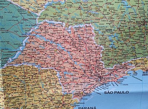 MAPA DO BRASIL – POLÍTICO E RODOVIÁRIO