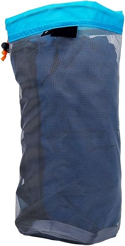 Miniatura 4 de VGEBY1 Bolsa de almacenamiento de malla para camping, bolsa de almacenamiento ultraligera de nailon con cordón para almacenamiento de cosas para