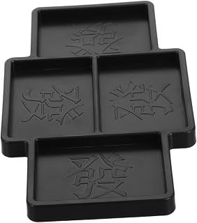 iplusmile Cuadro De Mahjong Predeterminado Utilidad Mahjong Dingque Baraja De Cartas Dingque Juegos De Viaje para Adultos Majong Negro El Plastico