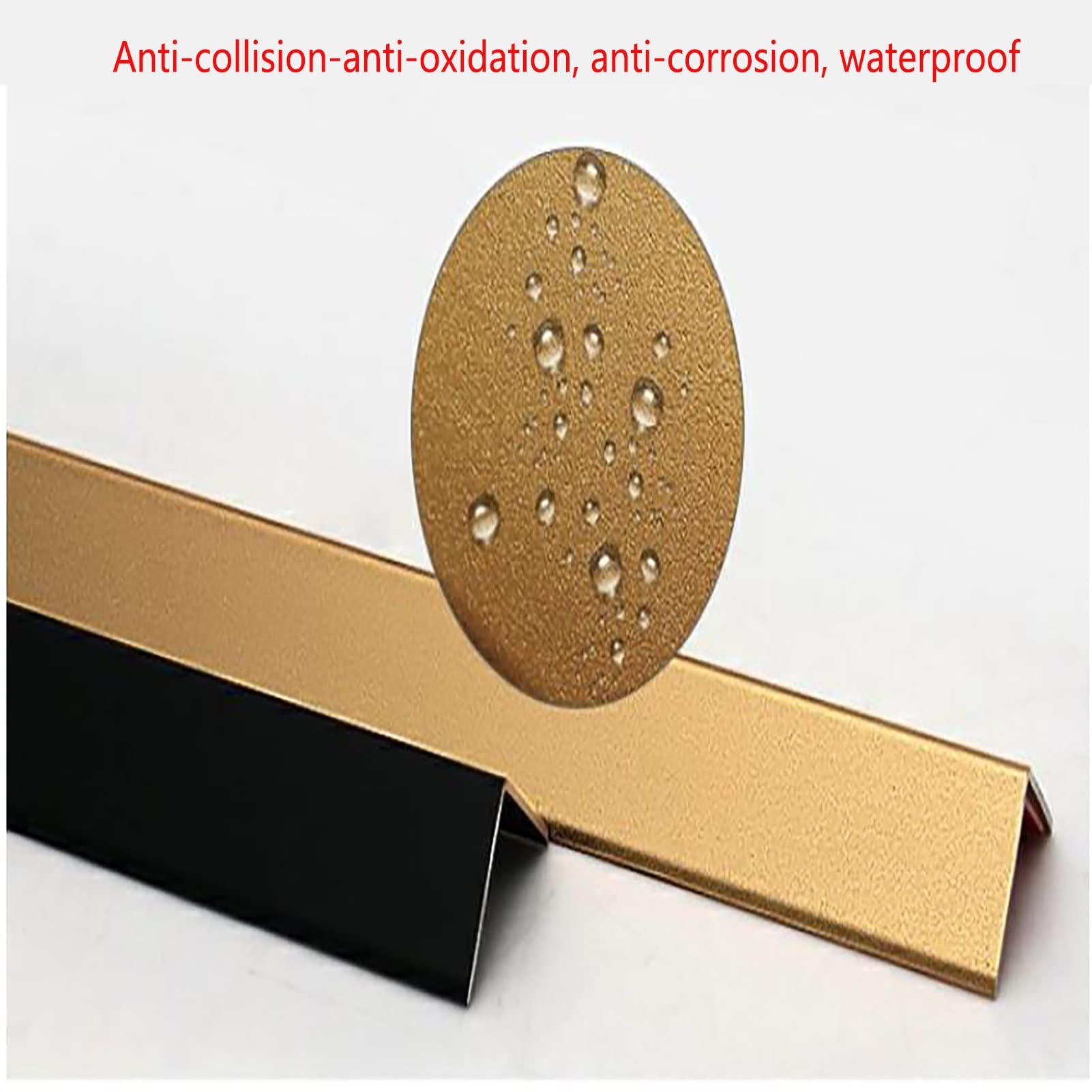 Protectores de esquinas, Protector de esquinas pared 2 cm ancho(B,W/2CM L/1.8m(5.9ft))