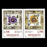 briefmarken monaco 1957 Hochwertige Briefmarkensammlung, jede Briefmarke ist eine einzigartige Kunst